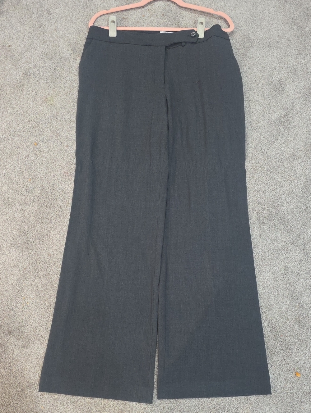 Calvin Klein Charcoal Gray Dress Pants
